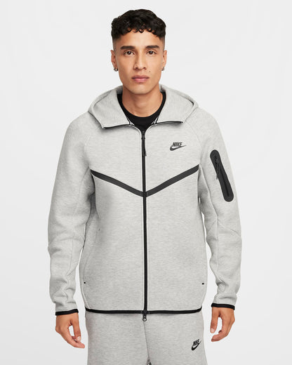 Nike Men's Tech Fleece Windrunner Full-Zip Jacket - Dark Grey Heather / Black