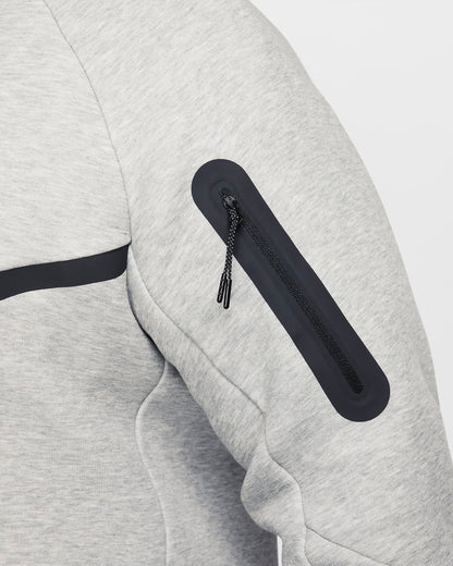 Nike Men's Tech Fleece Windrunner Full-Zip Jacket - Dark Grey Heather / Black