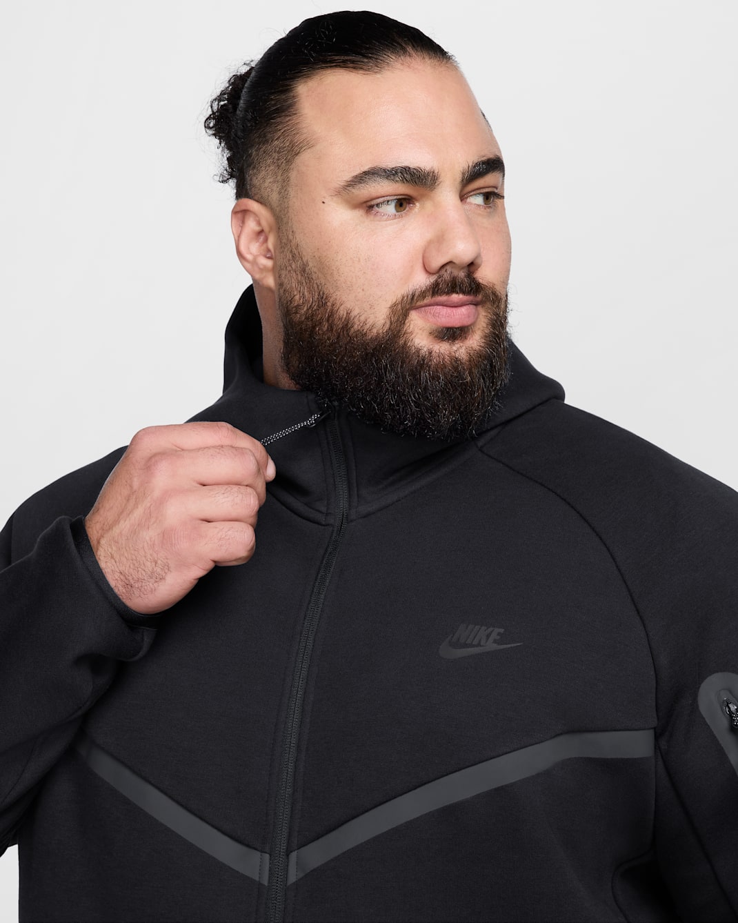 Nike Men's Tech Fleece Windrunner Full-Zip Jacket - Black