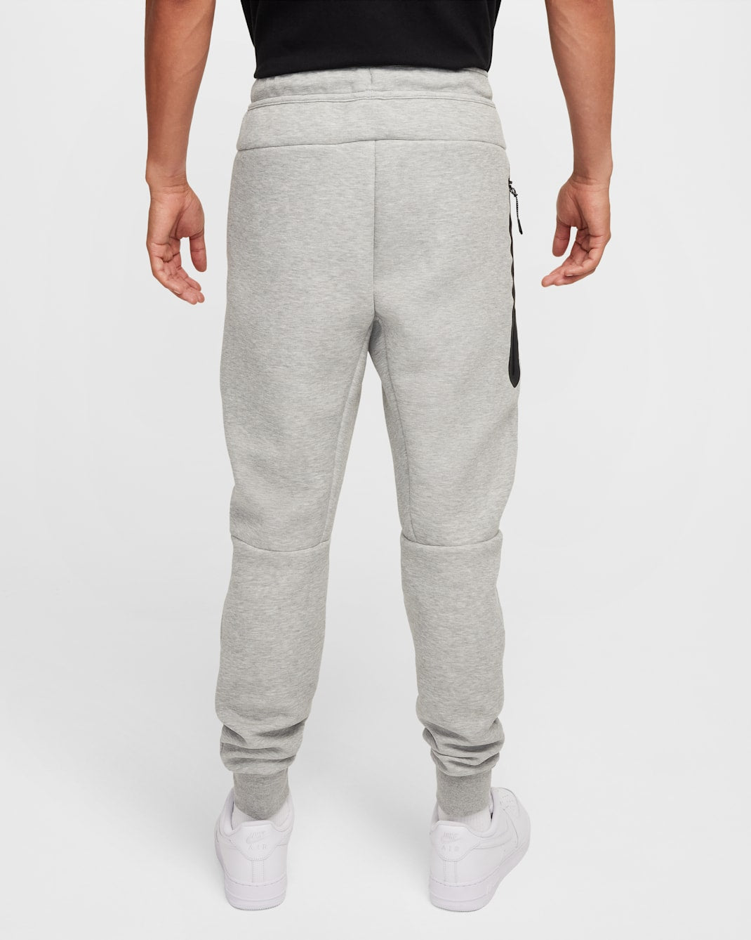 Nike Men's Tech Fleece Joggers - Dark Grey Heather / Black