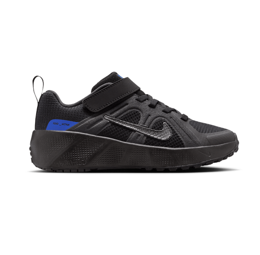 Nike Kids' Metro Tek Shoes - Black / Off-Noir / Racer Blue / Metallic Black