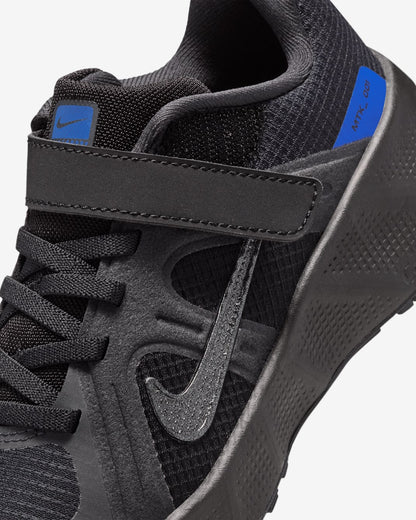Nike Kids' Metro Tek Shoes - Black / Off-Noir / Racer Blue / Metallic Black