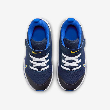 Nike Kids' Omni Multi Court Shoes - Midnight Navy / Saturn Gold / White / Hyper Royal