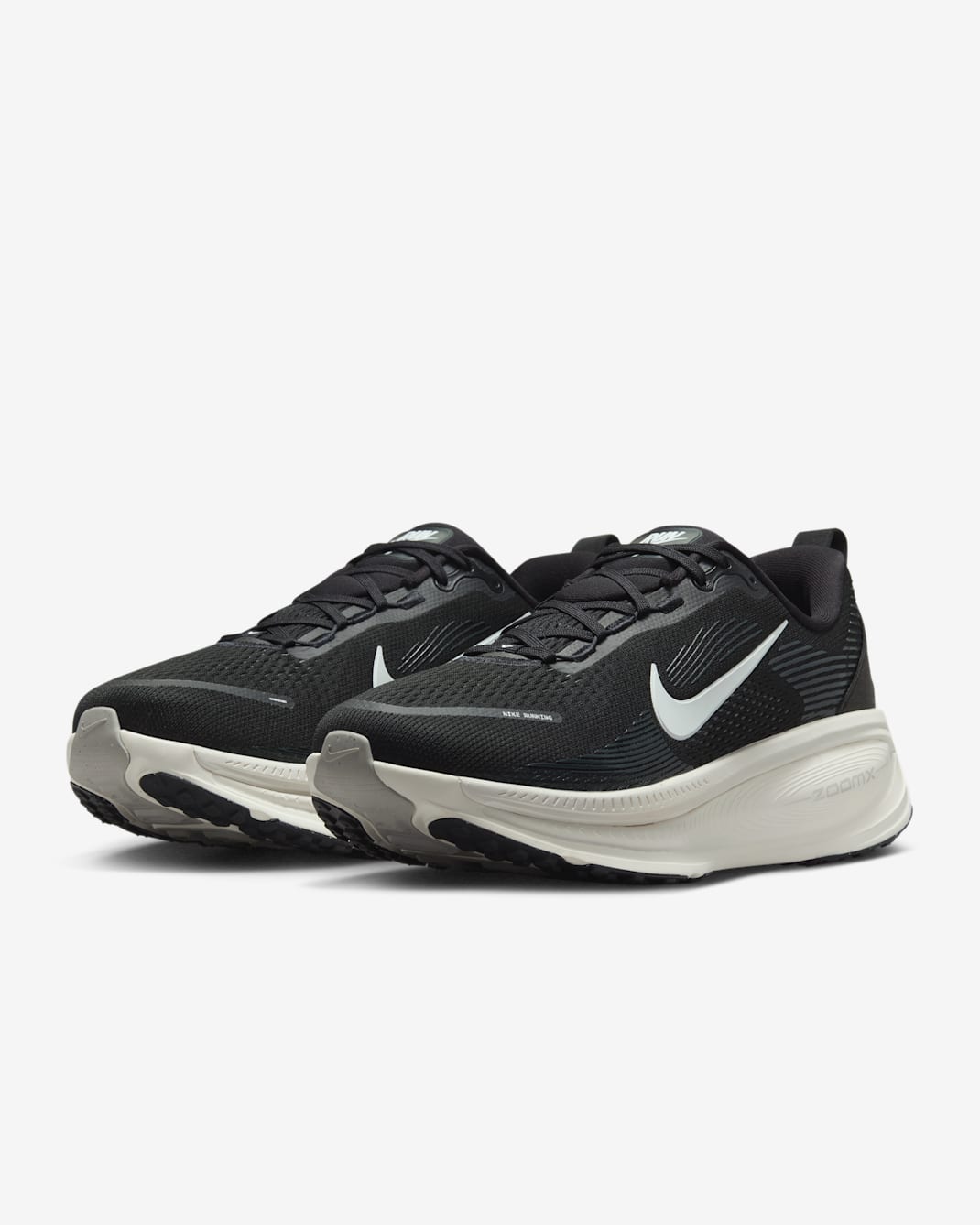 Nike Men's Vomero 18 Shoes - Black / Coconut Milk / Light Iron Ore / Summit White