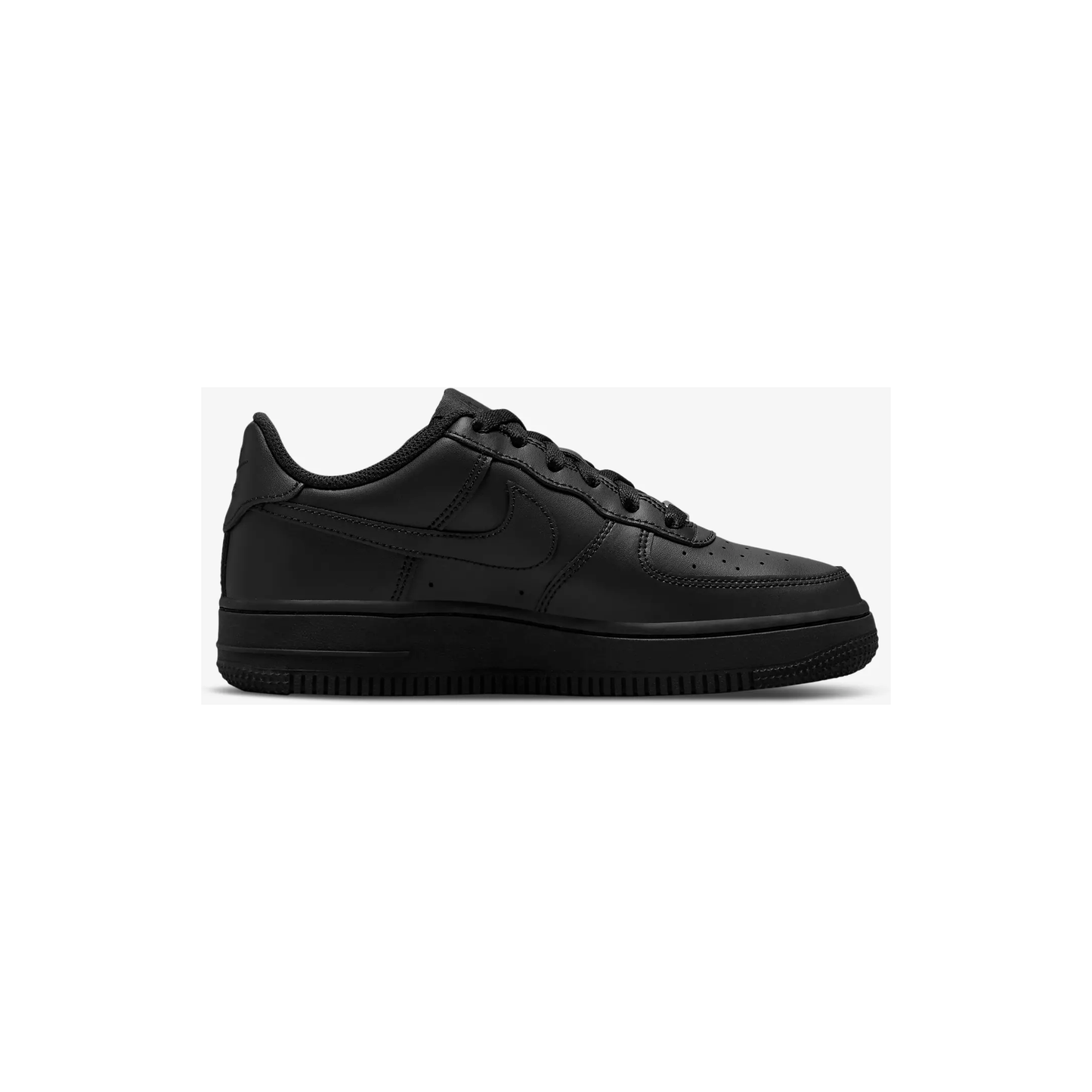 Nike Kids' Air Force 1 LE Shoes - All Black