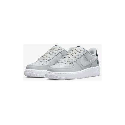 Nike Kids' Air Force 1 LV8 Shoes - Photon Dust / Black / Chlorophyll / White