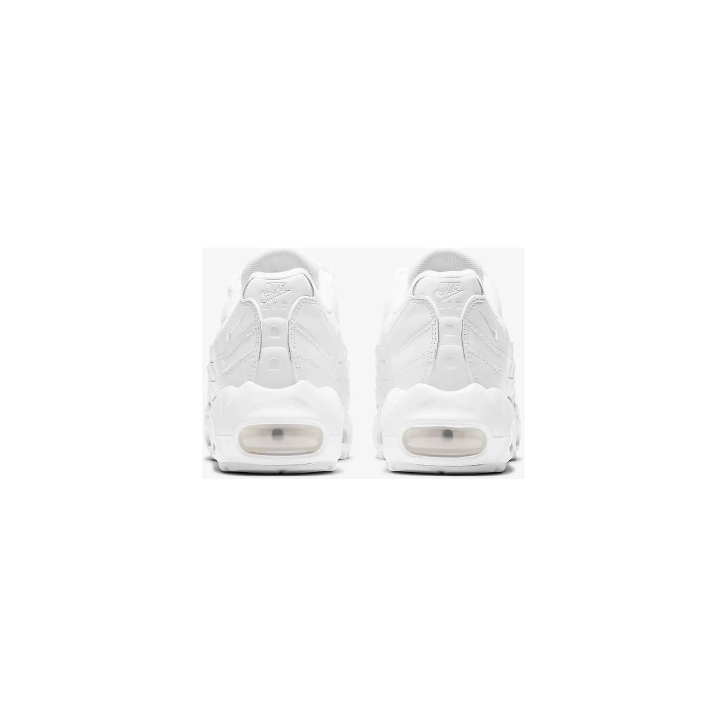 Nike Kids' Air Max 95 Recraft Shoes - All White