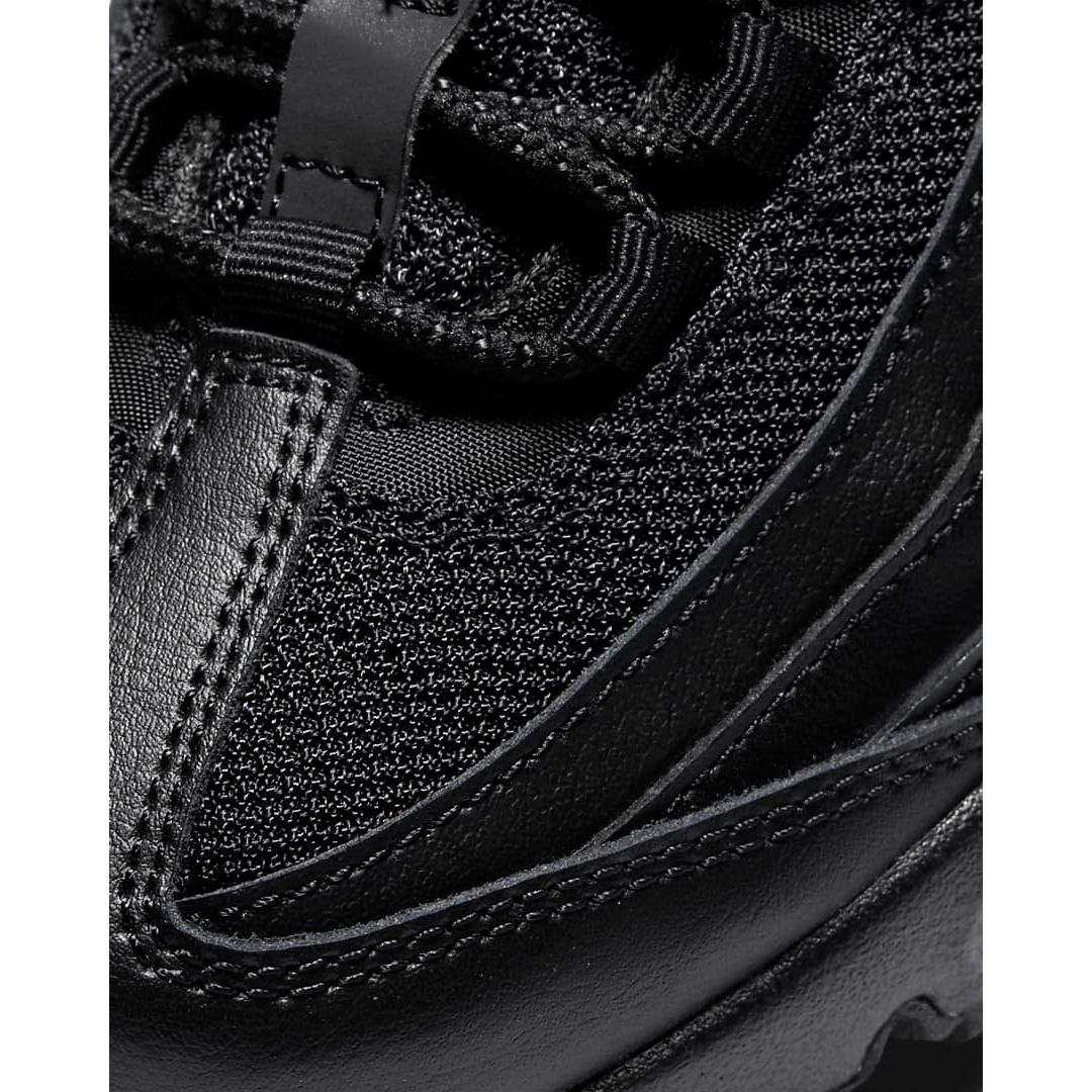 Nike Kids' Air Max 95 Recraft Shoes - Black / White