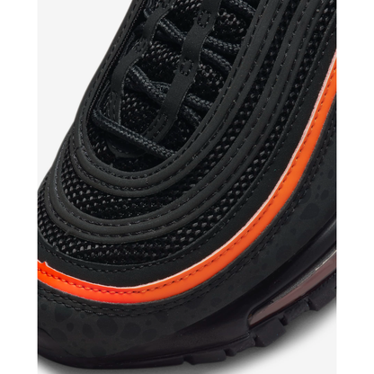 Nike Kids' Air Max 97 Shoes - Black / Safety Orange