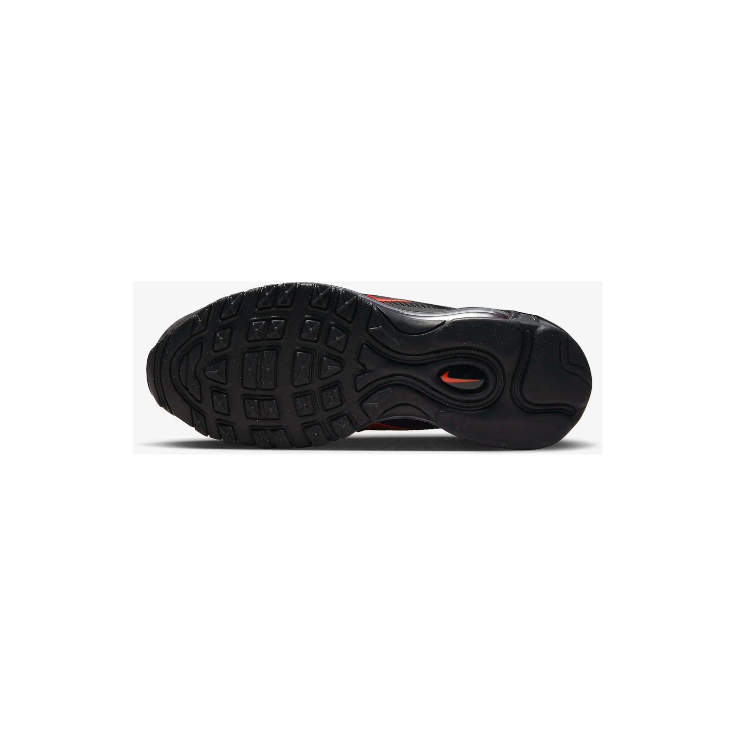 Nike Kids' Air Max 97 Shoes - Black / Safety Orange