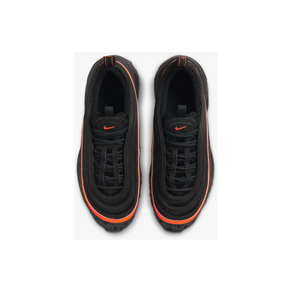 Nike Kids' Air Max 97 Shoes - Black / Safety Orange