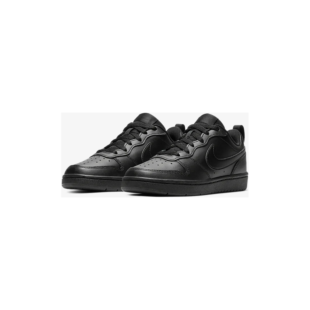 Nike Kids' Court Borough Low 2 Shoes - All Black