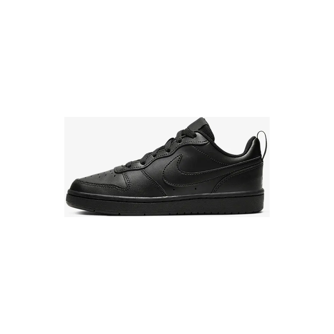 Nike Kids' Court Borough Low 2 Shoes - All Black