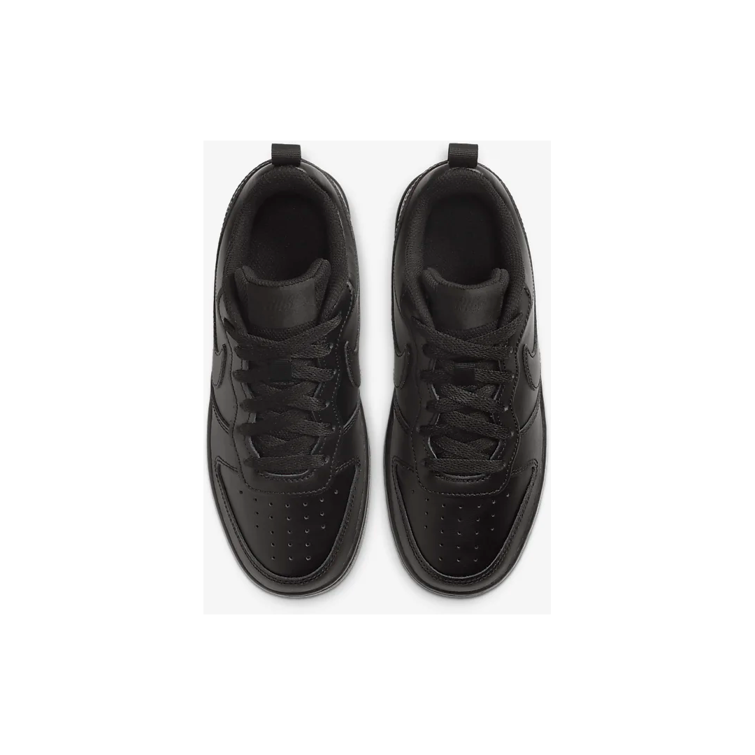 Nike Kids' Court Borough Low 2 Shoes - All Black