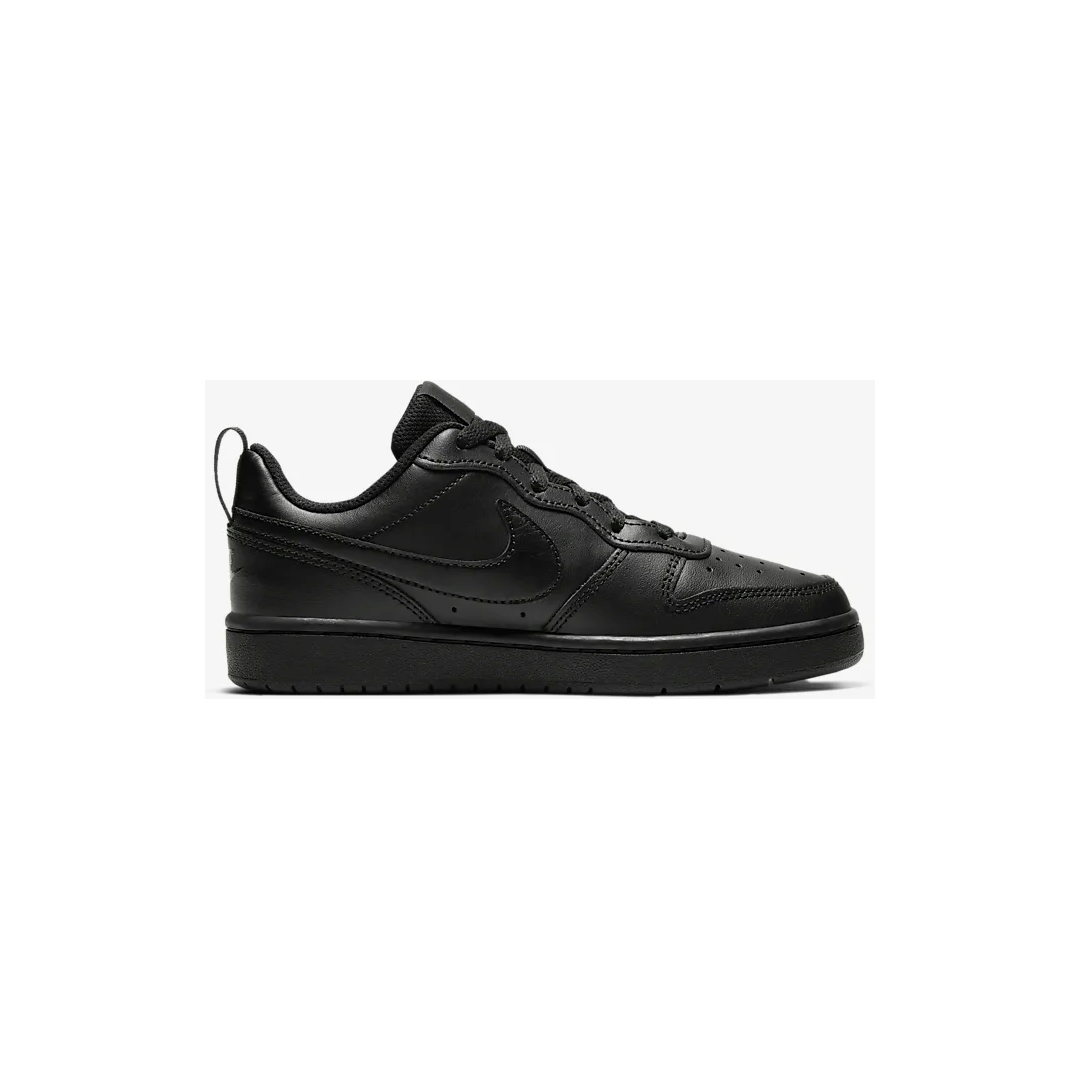 Nike Kids' Court Borough Low 2 Shoes - All Black