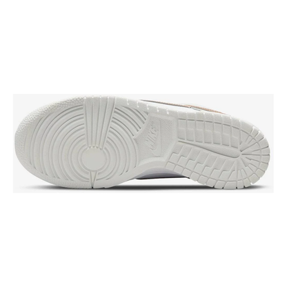 Nike Kids' Dunk Low GS Shoes - Summit White / Metallic Red Bronze