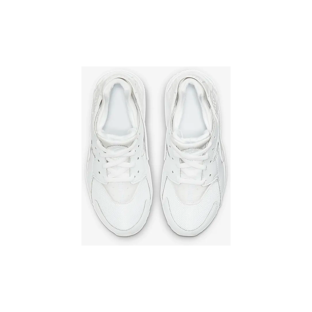 Nike Kids' Huarache Run Shoes - White / Pure Platinum / White