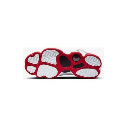 Kids' Jordan 6 Rings Shoes - White / Black / University Red