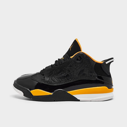 Nike Kids' Jordan Dub Zero Shoes - Black / Taxi Yellow / White / Icy Blue