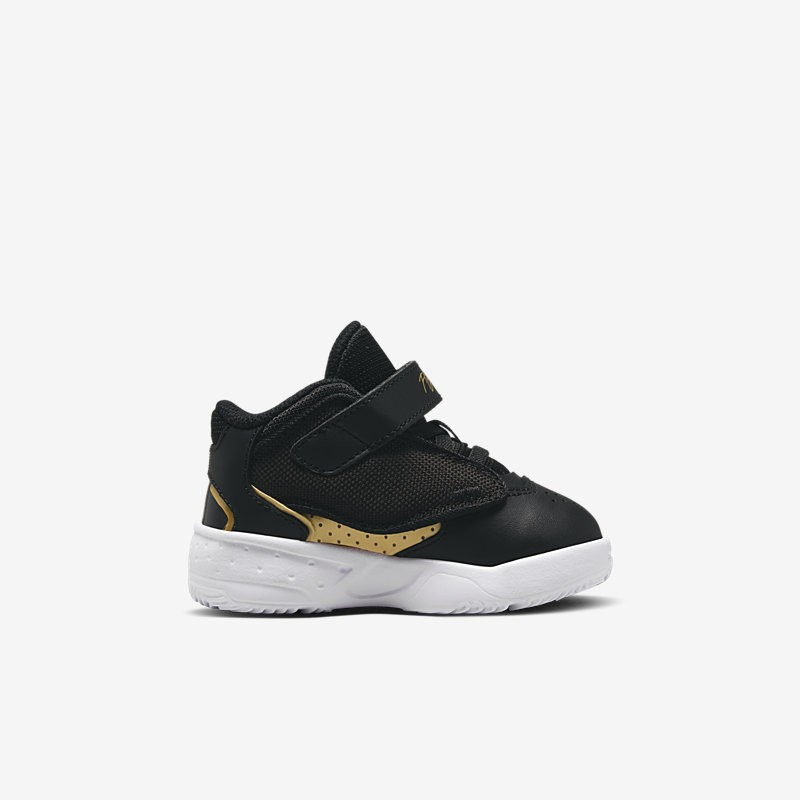 Nike Kids' Jordan Max Aura 4 TD Shoes - Black / Metallic Gold / White