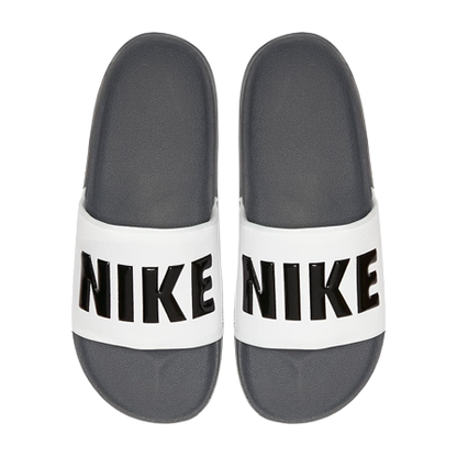 Nike Men's Offcourt Slides - Dark Grey / White / Black