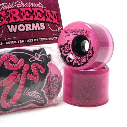 Pink Worms Super Juice Wheel 78a - 60mm