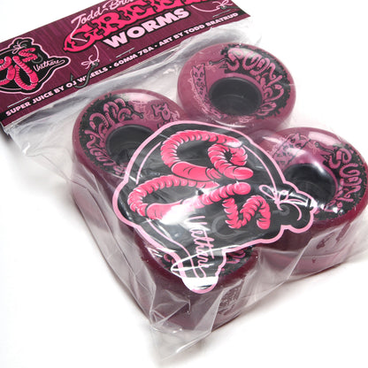 Pink Worms Super Juice Wheel 78a - 60mm