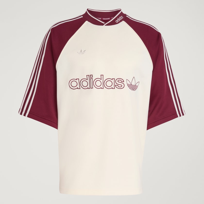 Adidas Men's Premium Jersey Shirt - Cream White