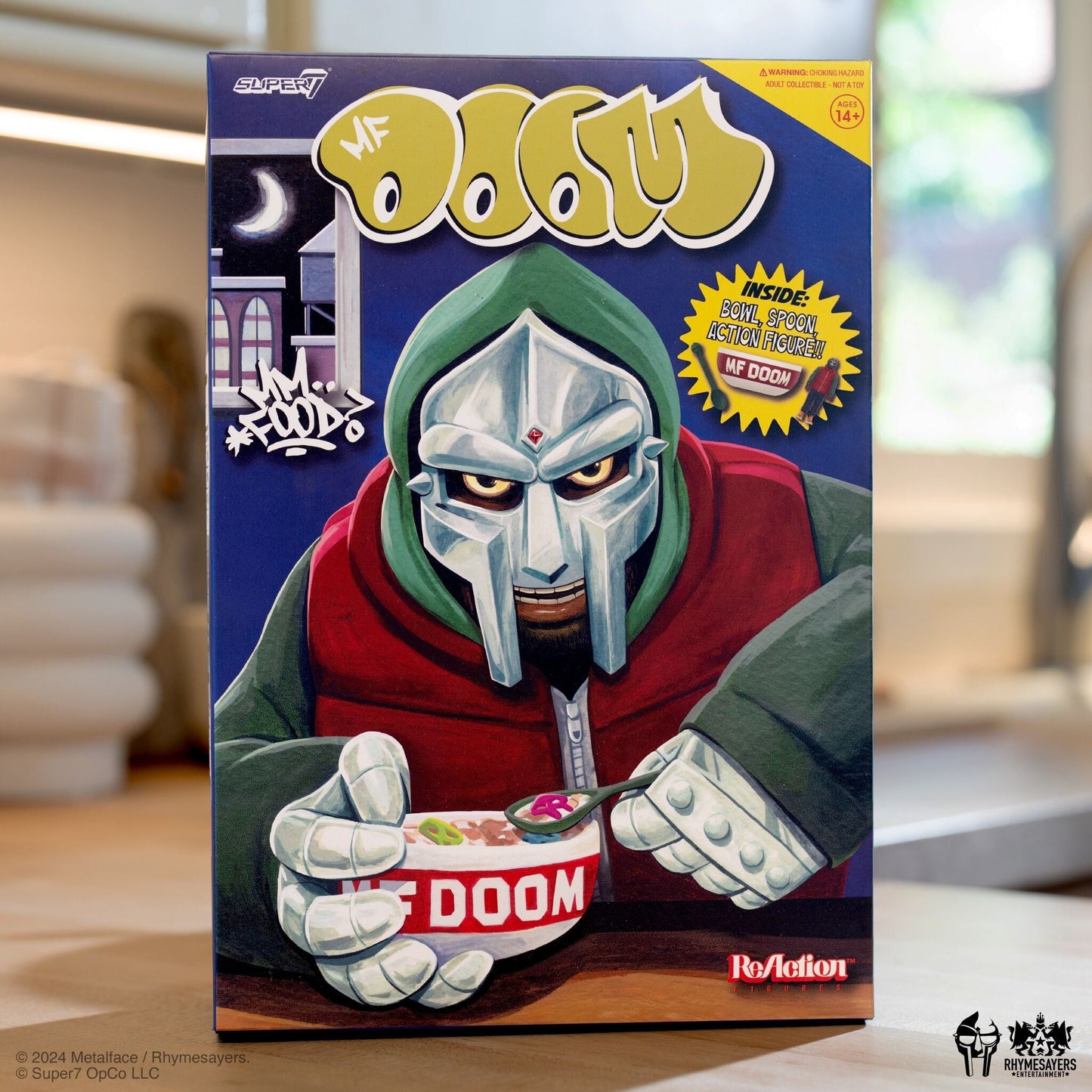 MF DOOM ReAction Figure Wave 02 - Mm..Food