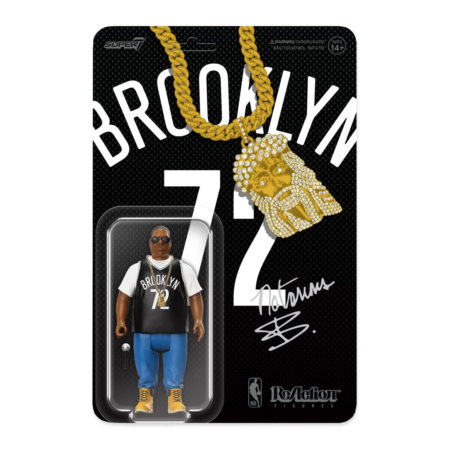 Notorious B.I.G. ReAction Figure Wave 2 - Brooklyn Jersey