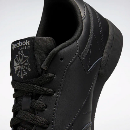 Reebok Kids' Club C GS Shoes - Black / Charcoal