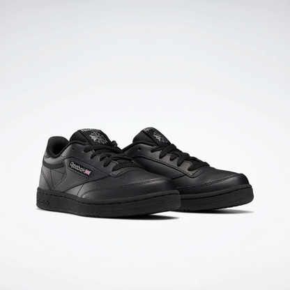 Reebok Kids' Club C GS Shoes - Black / Charcoal