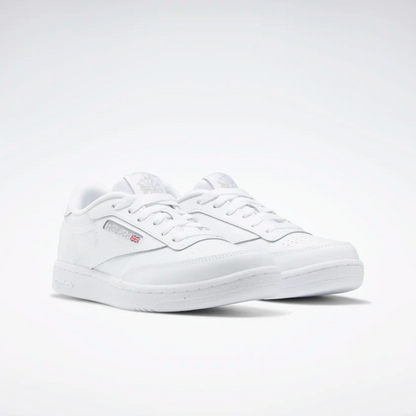 Reebok Kids' Club C Shoes - White / Sheer Grey