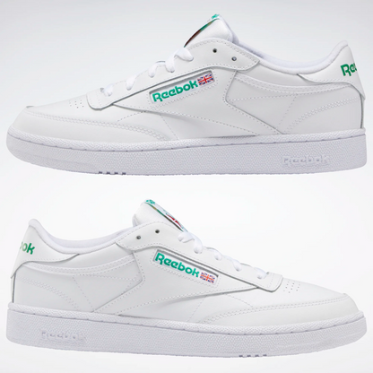 Reebok Men's Club C 85 Shoes - White / Green