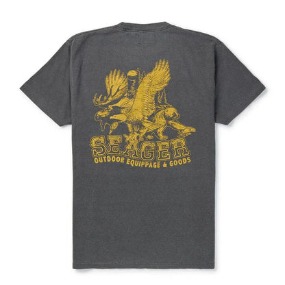 Seager Premium Reserve Tee- Pigment Black
