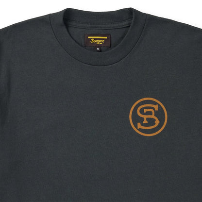 Seager Ride For The Brand Tee- Vintage Black