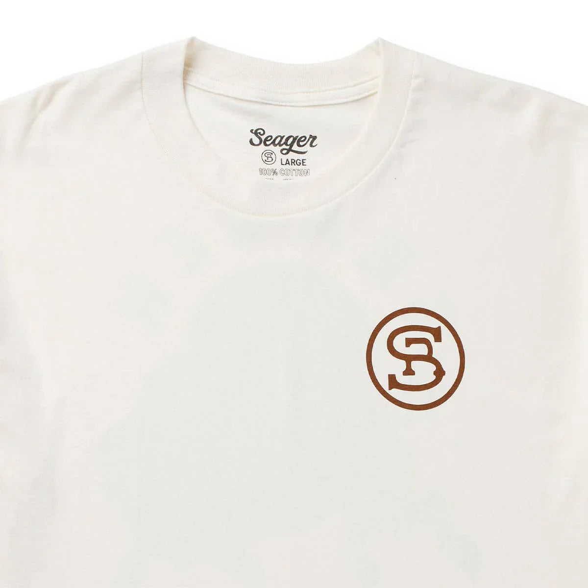 Seager Ride For The Brand Tee- Vintage White