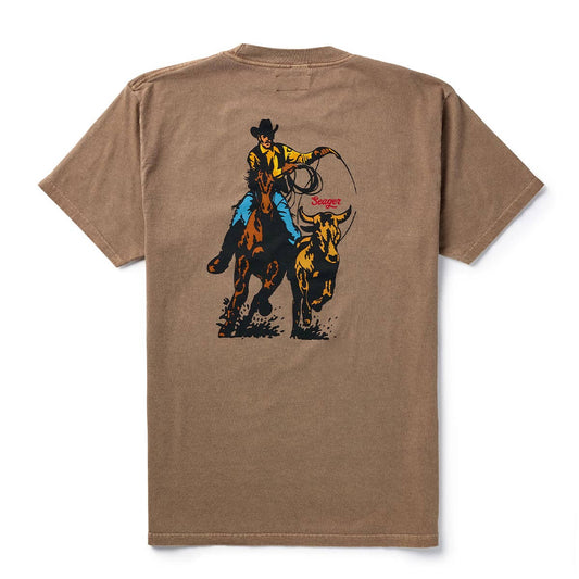 Seager Premium Rodeo Series Tee - Pigment Brown