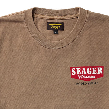 Seager Premium Rodeo Series Tee - Pigment Brown
