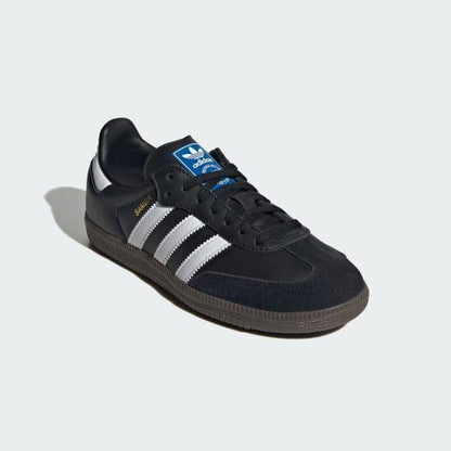 Adidas Kids' Samba OG Shoes - Core Black / Cloud White / Gum
