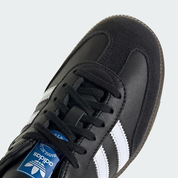 Adidas Kids' Samba OG Shoes - Core Black / Cloud White / Gum