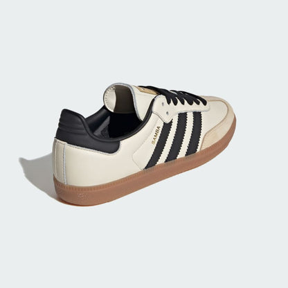 Adidas Women's Samba Og Shoes - Cream White / Core Black / Sand Strata