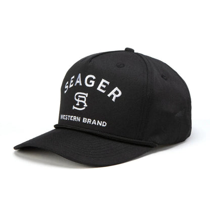 Seager Branded Snapback- Black