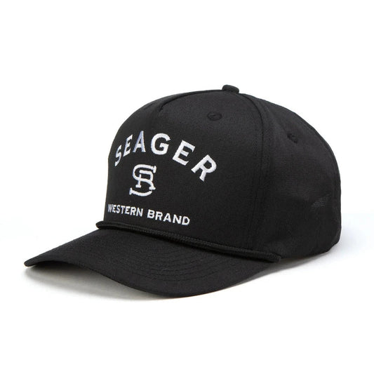 Seager Branded Snapback- Black
