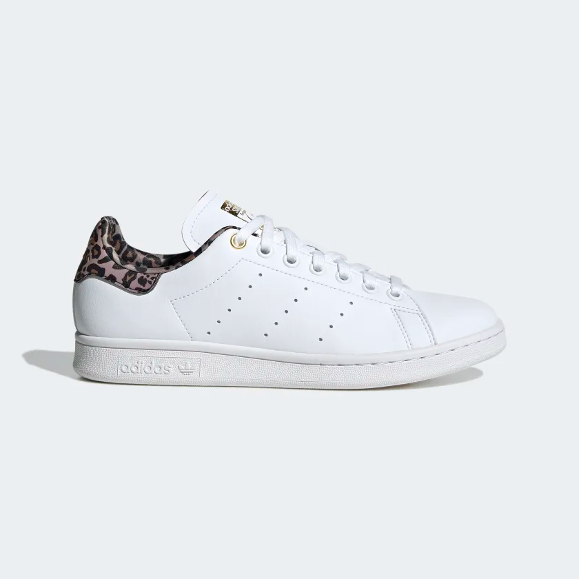 Adidas Women's Stan Smith Shoes - Cloud White / Wild Brown / Gold Metallic