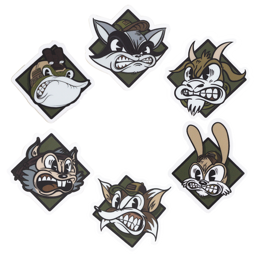 Team Angry Sticker Combo