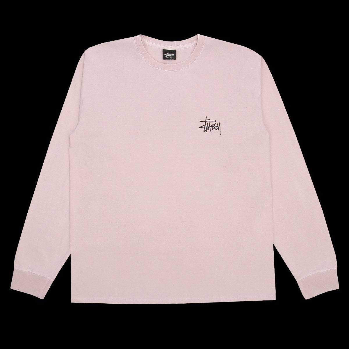 Basic Stussy Pigment Dyed L/S T-Shirt