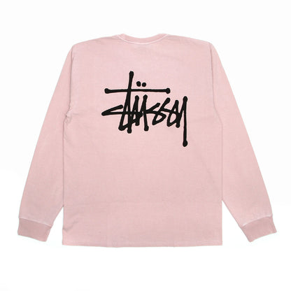 Basic Stussy Pigment Dyed L/S T-Shirt