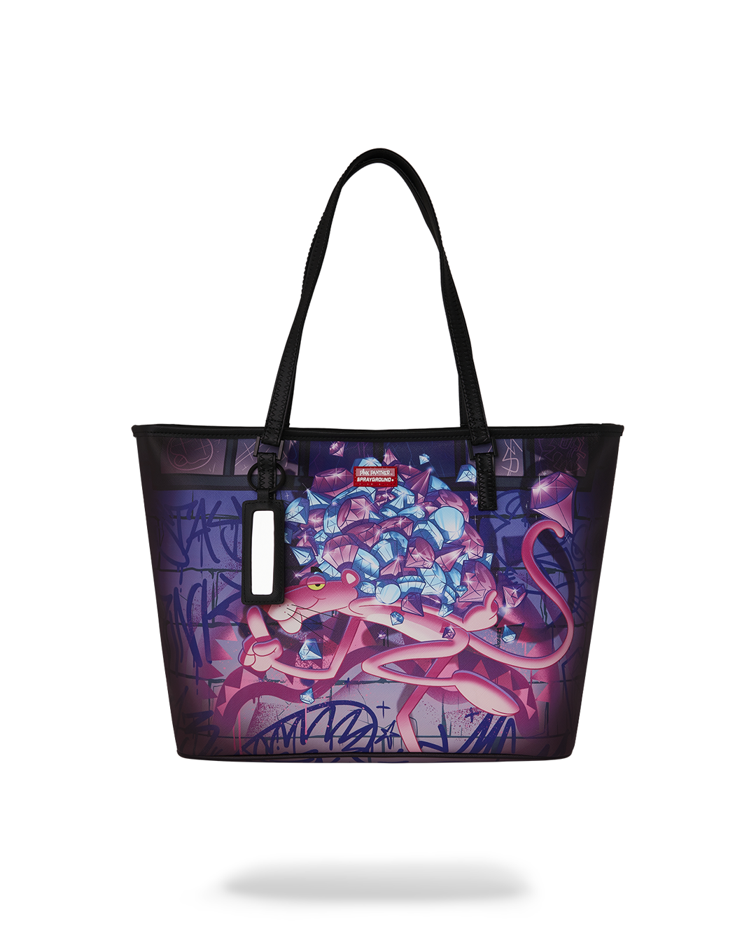 Sprayground Pink Panther Diamond Heist Tote Bag