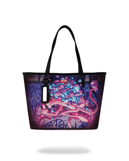 Sprayground Pink Panther Diamond Heist Tote Bag